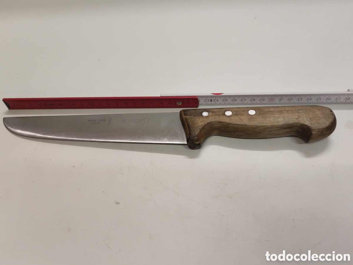 Segunda mano: Cuchillo cocina Giesser Germany gran tama&ntilde;o - Foto 2