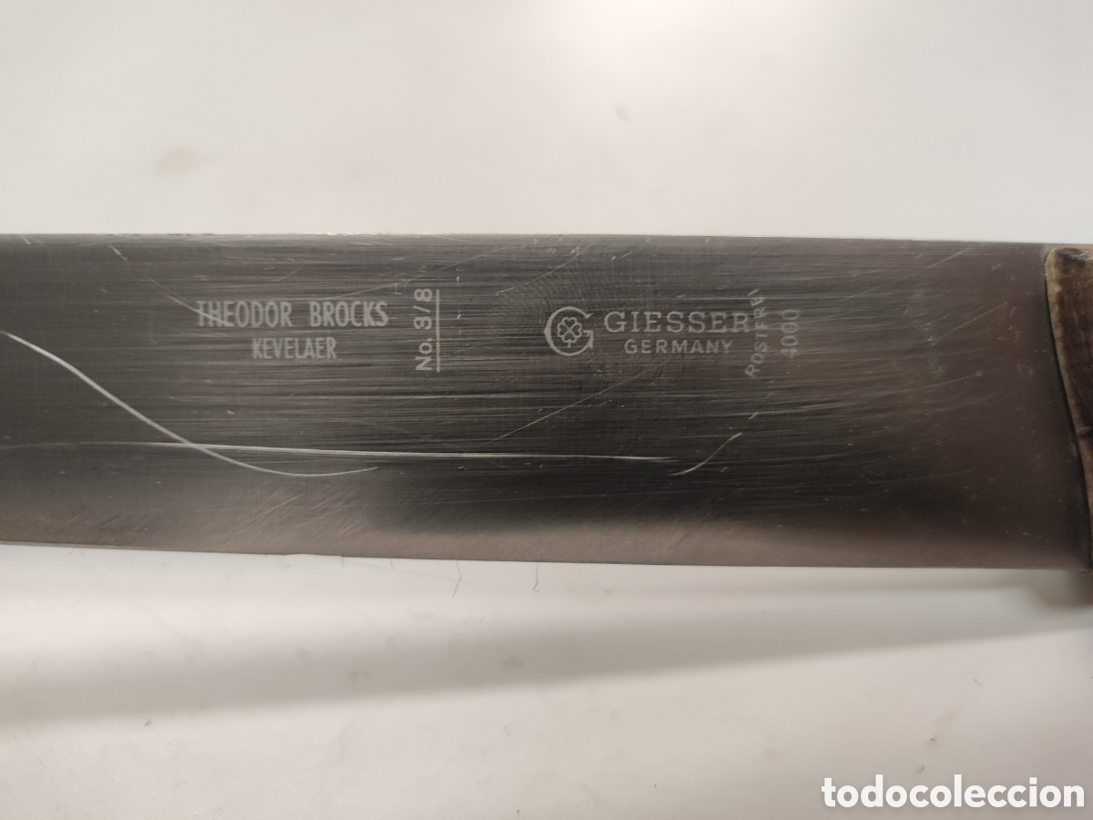 Segunda mano: Cuchillo cocina Giesser Germany gran tama&ntilde;o - Foto 3