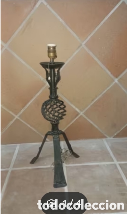 Segunda mano: Lampara de hierro forjado - Foto 1