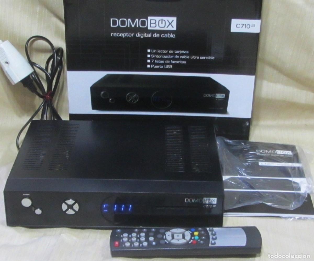 Segunda mano: DOMOBOX C710USB Receptor digital de cable. - Foto 1