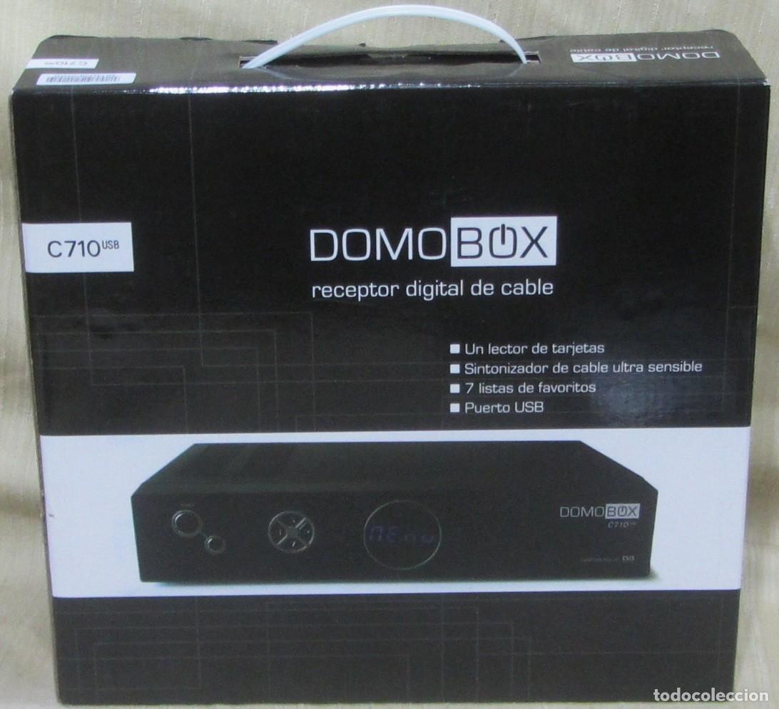Segunda mano: DOMOBOX C710USB Receptor digital de cable. - Foto 2