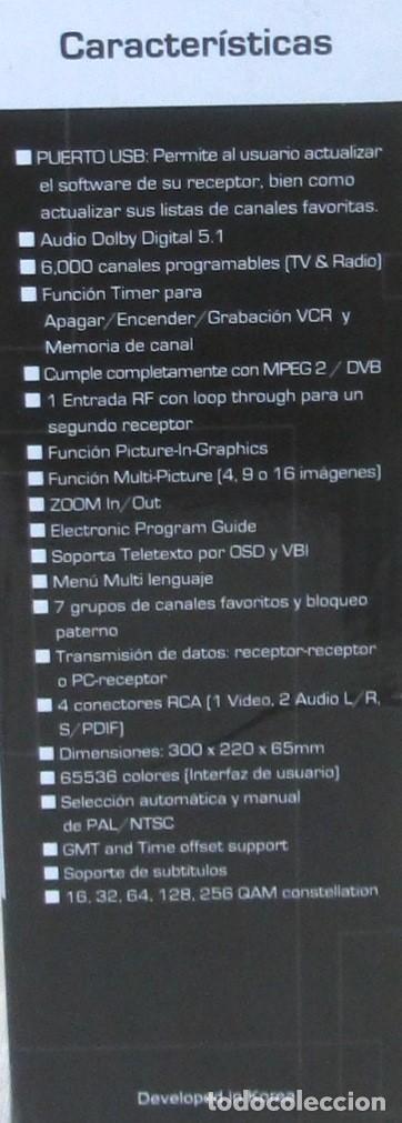 Segunda mano: DOMOBOX C710USB Receptor digital de cable. - Foto 3
