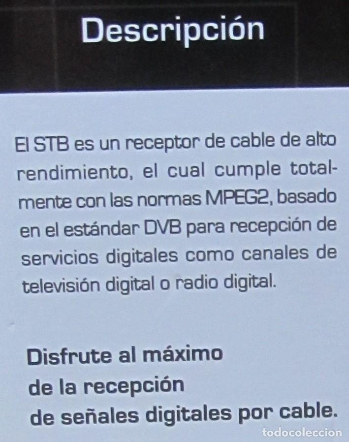 Segunda mano: DOMOBOX C710USB Receptor digital de cable. - Foto 4