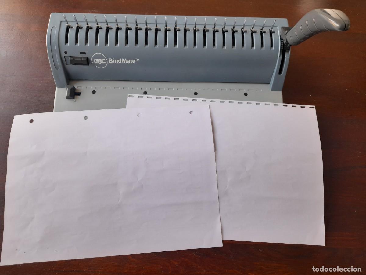 Segunda mano: Encuadernadora perforadora para dosiers con canutillo, - Foto 6