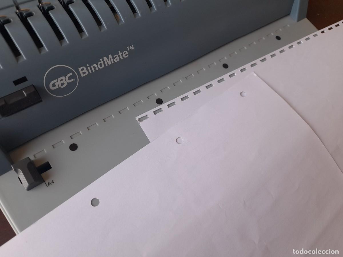 Segunda mano: Encuadernadora perforadora para dosiers con canutillo, - Foto 7