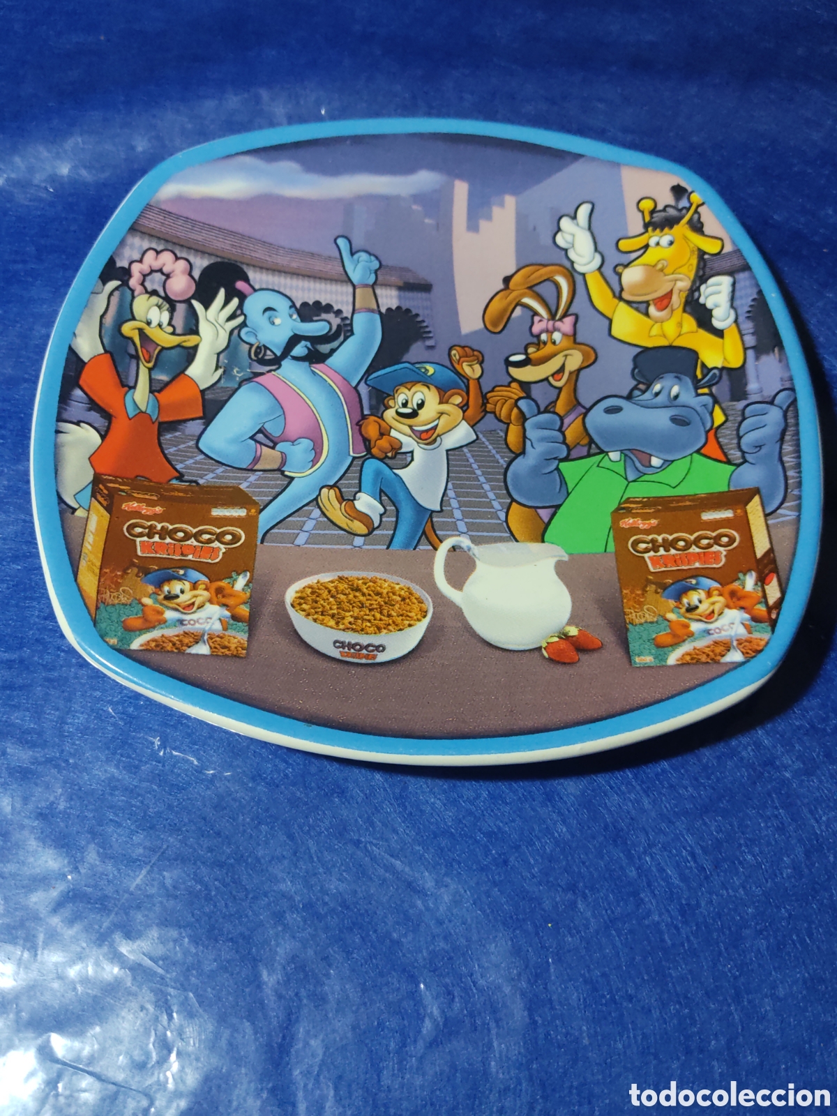 Segunda mano: Plato de porcelana choco Kelloggs. - Foto 1