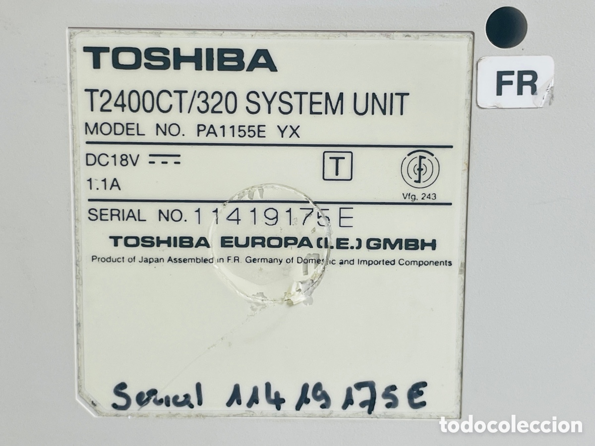 Segunda mano: Toshiba T 2400 CT - Foto 11