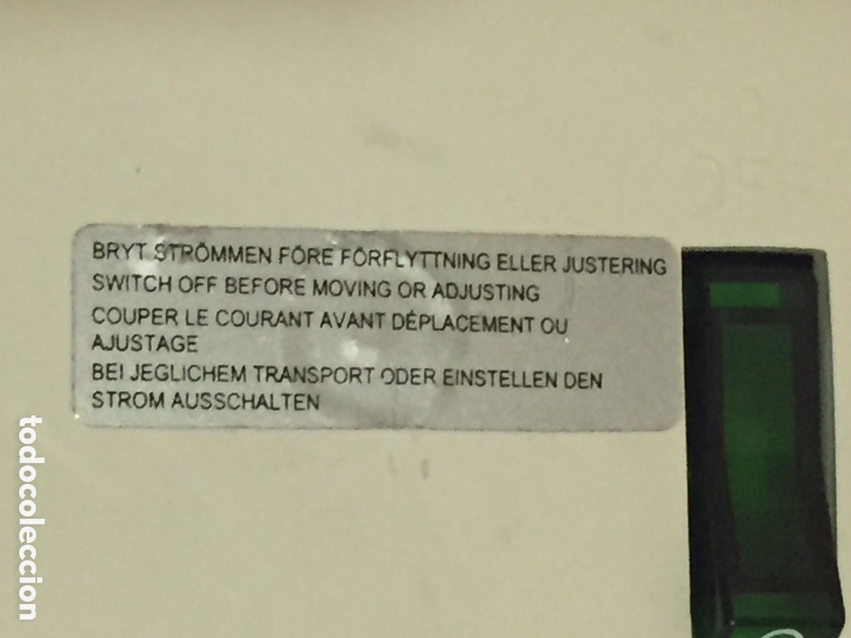 Segunda mano: GRAPADORA EL&Eacute;CTRICA ISABERG RAPID SWEDEN TYPE A100E - Foto 4
