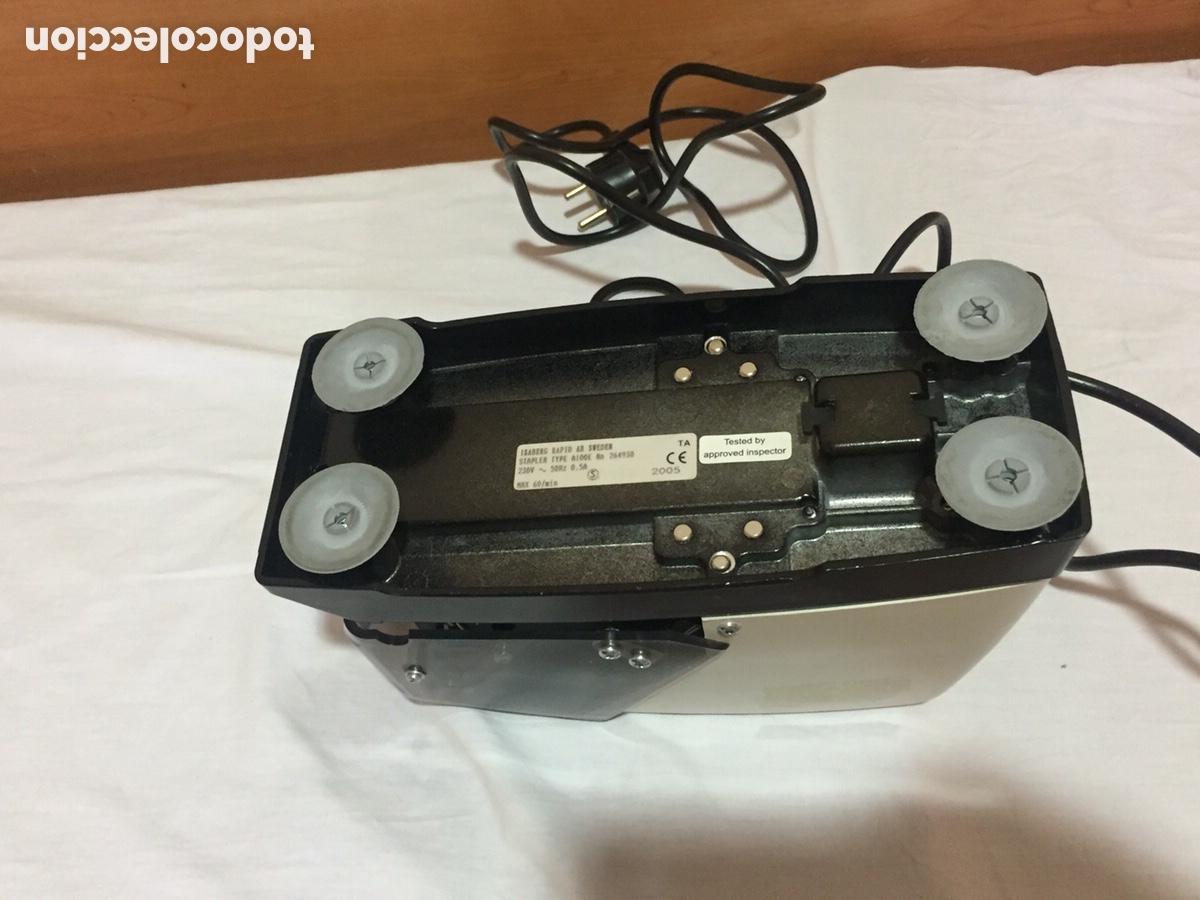 Segunda mano: GRAPADORA EL&Eacute;CTRICA ISABERG RAPID SWEDEN TYPE A100E - Foto 9