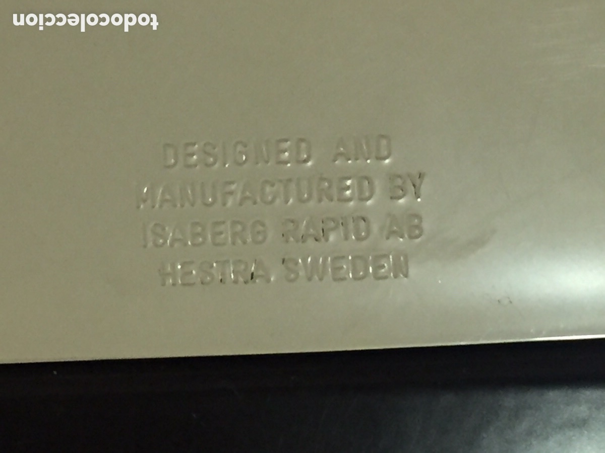 Segunda mano: GRAPADORA EL&Eacute;CTRICA ISABERG RAPID SWEDEN TYPE A100E - Foto 12