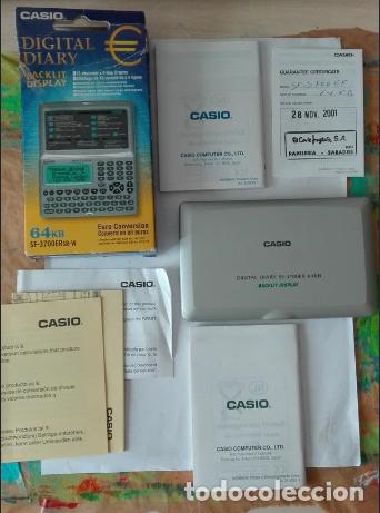 Segunda mano: Diario digital Casio vintage a&ntilde;o 2001 - Foto 1