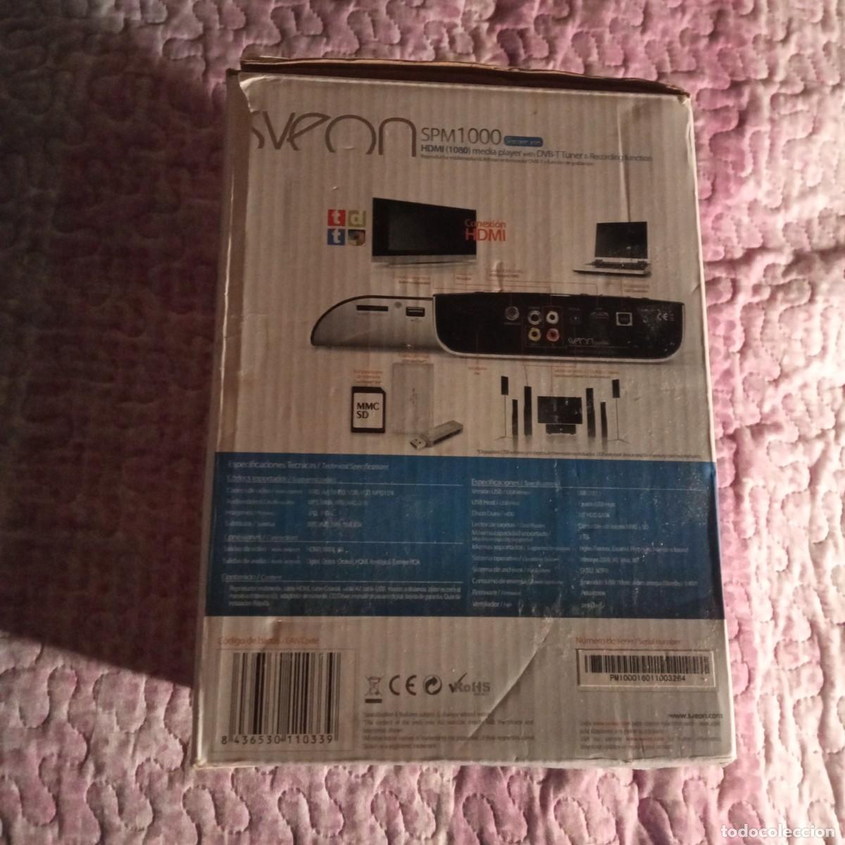 Segunda mano: TDT y multimedia SVEON SPM1000 - Foto 2