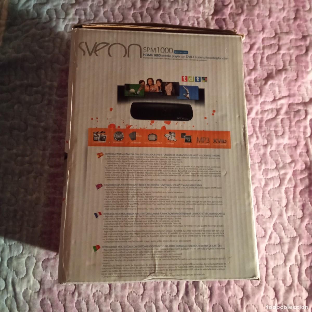Segunda mano: TDT y multimedia SVEON SPM1000 - Foto 4