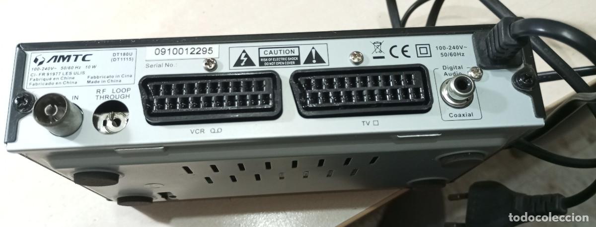 Segunda mano: DECODIFICADOR TERRESTRE AMTC DT180U - Foto 2