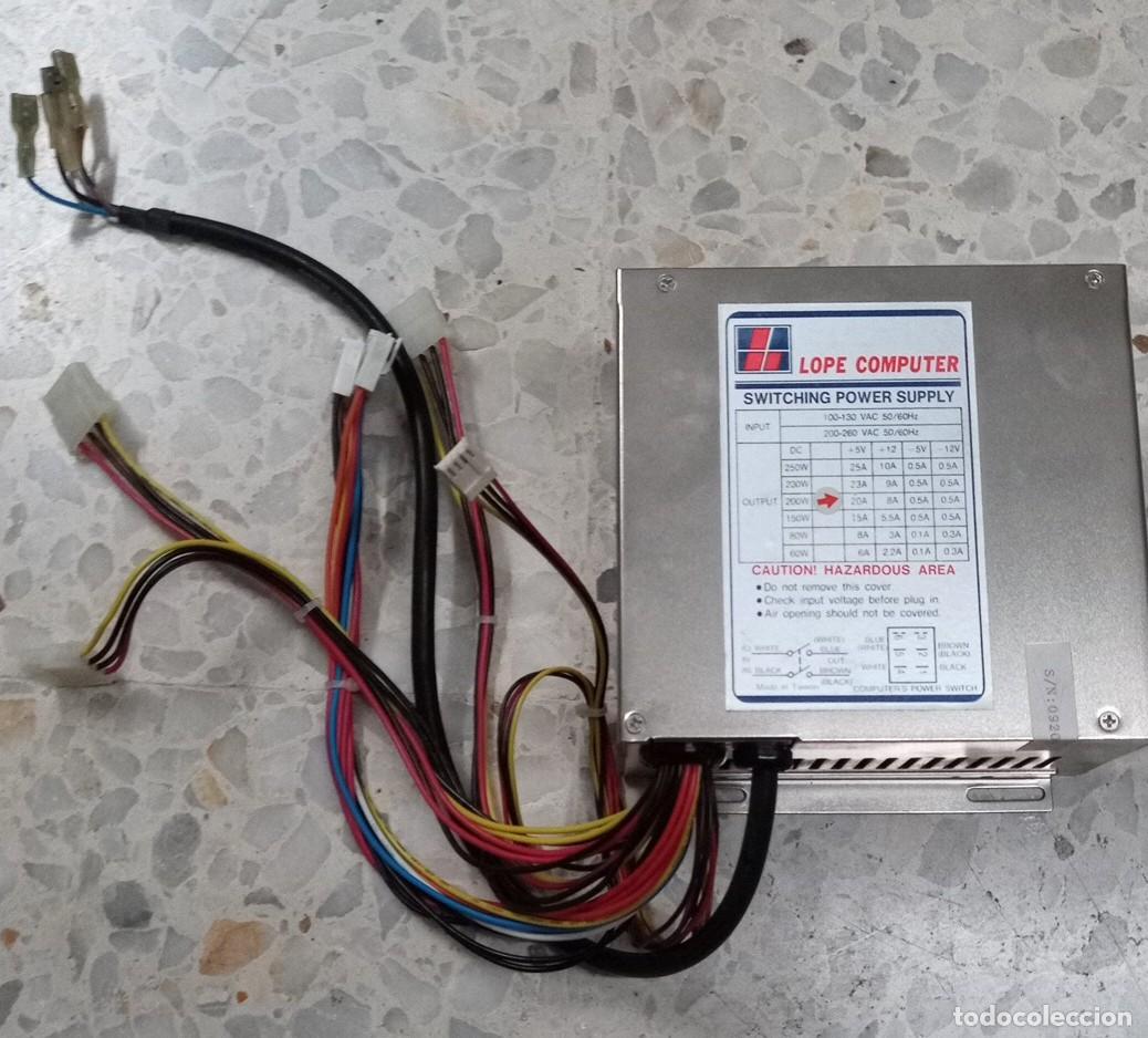 Segunda M&atilde;o: Fuente de alimentaci&oacute;n de PC Lope 200W..sanna