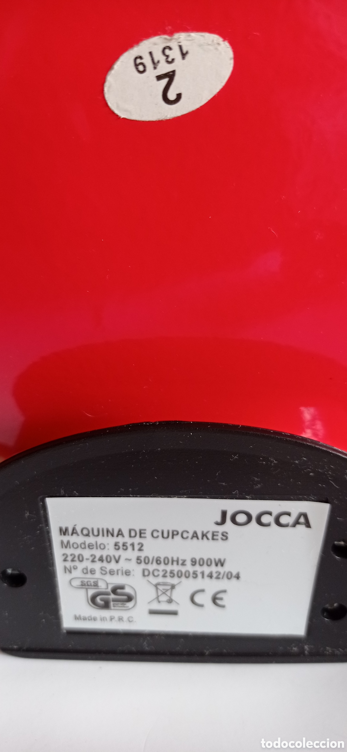 Segunda mano: MAQUINA DE CUPCAKES / MARCA JOCCA - 900 / NUEVA - Foto 6