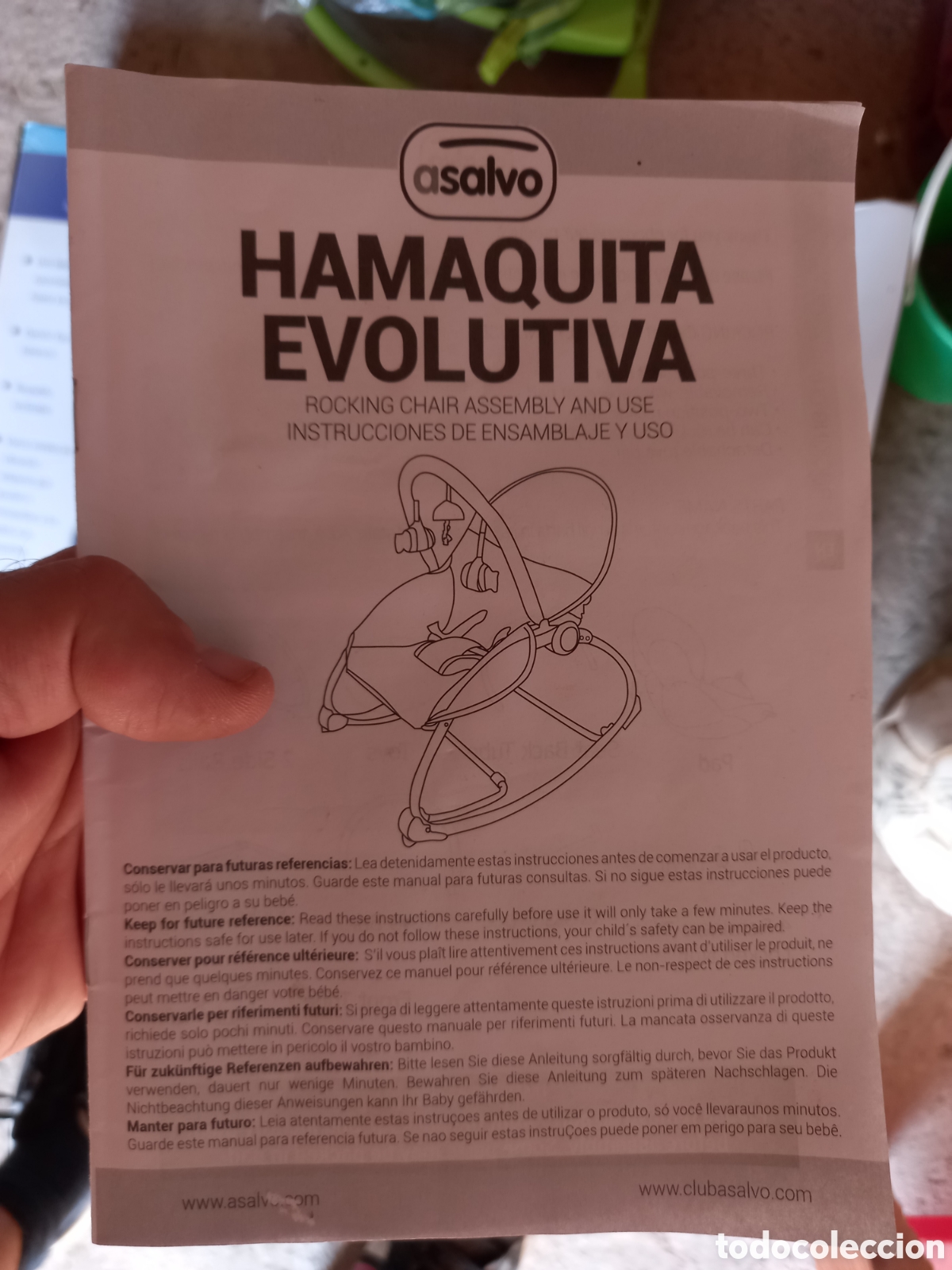 Segunda mano: Hamaca evolutiva marca Asalvo - Foto 2