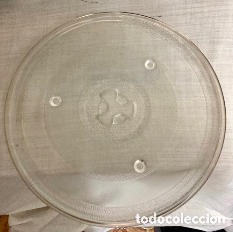 Segunda mano: Plato de microondas di&aacute;metro 26,80 cm a estrenar - Foto 1