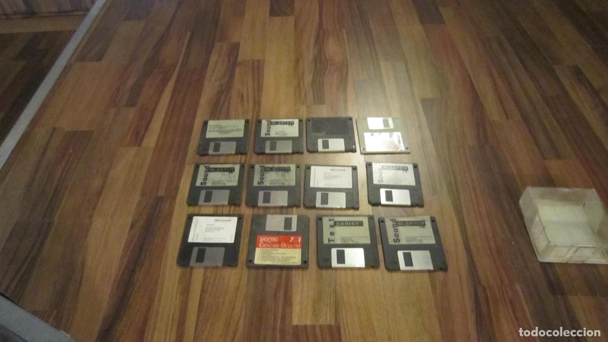 Segunda mano: 12 DISQUETES DE 3,5 PARA PC ANTIGUO - Foto 1