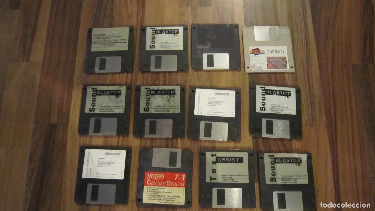 Segunda mano: 12 DISQUETES DE 3,5 PARA PC ANTIGUO - Foto 2