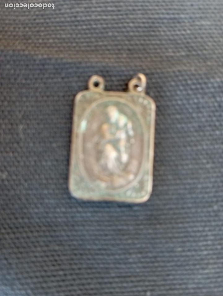 Segunda mano: COLGANTE MEDALLA VIRGEN. - Foto 2