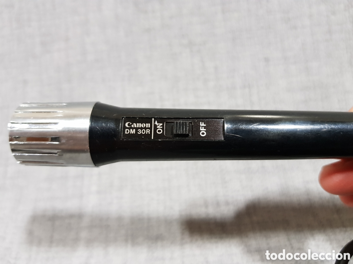 Segunda mano: MICR&Oacute;FONO CANON DM 30R. SIN PROBAR. RETRO. VINTAGE - Foto 6