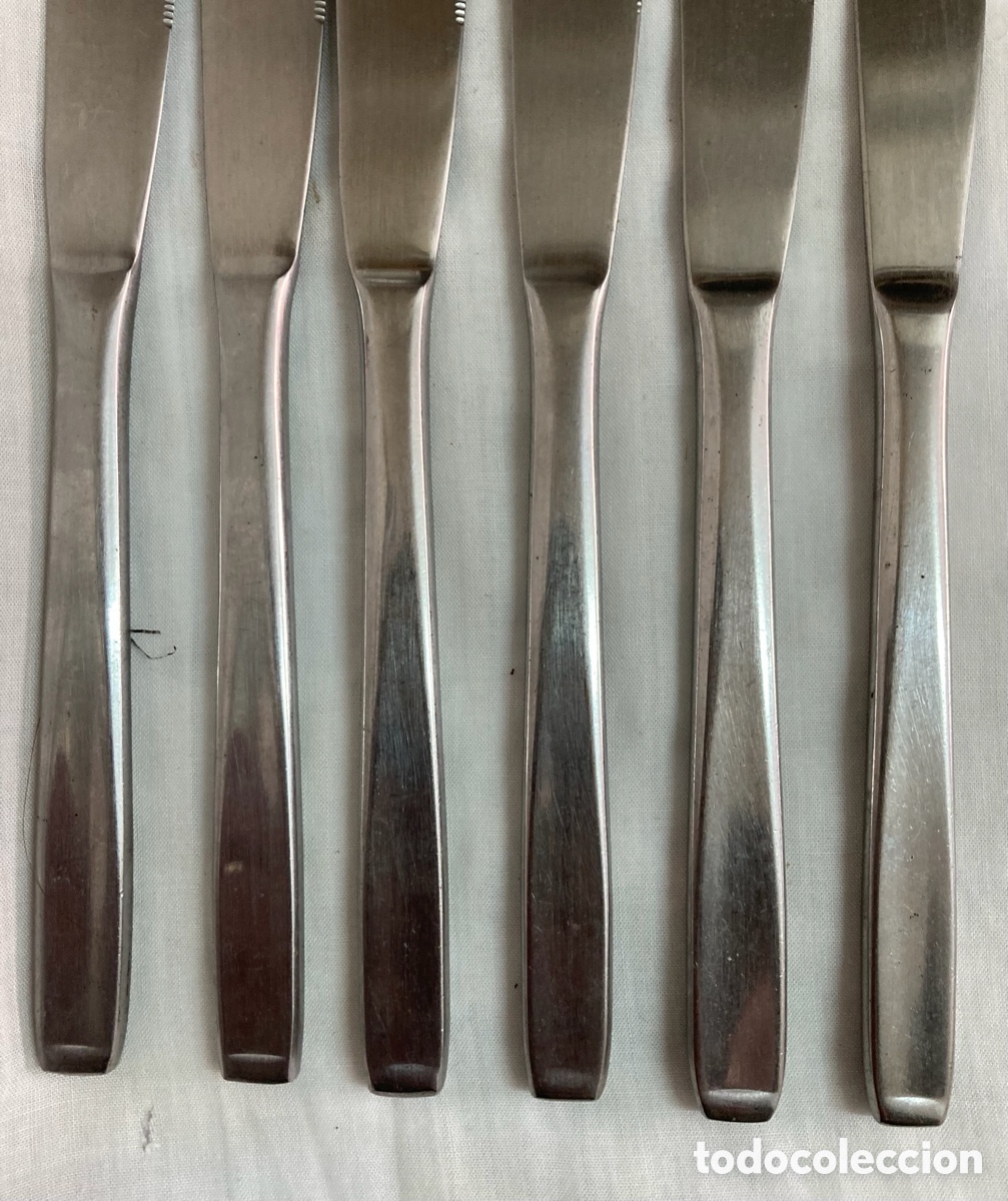 Segunda mano: 6 CUCHILLOS de acero NUEVOS - Foto 2