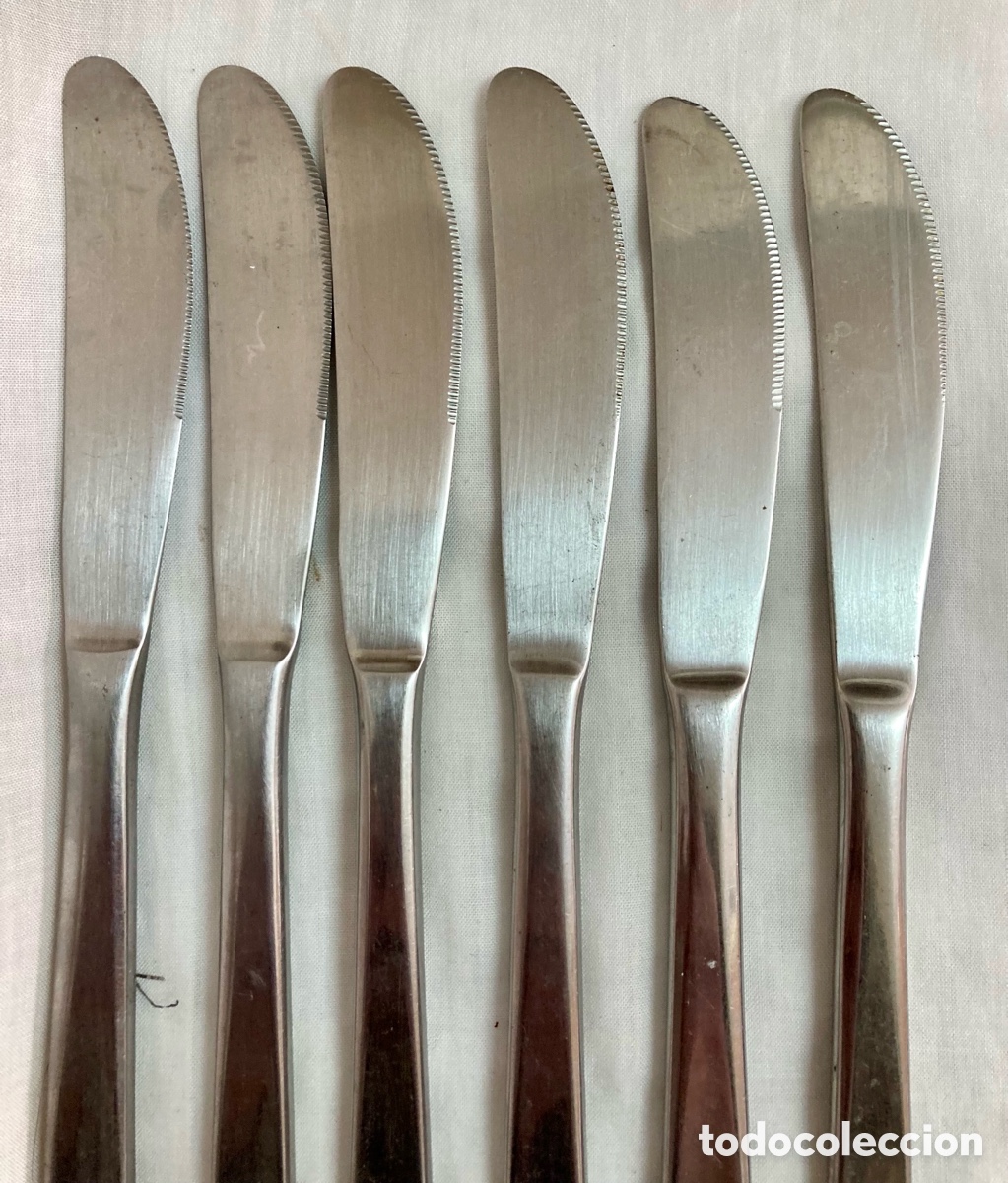 Segunda mano: 6 CUCHILLOS de acero NUEVOS - Foto 3
