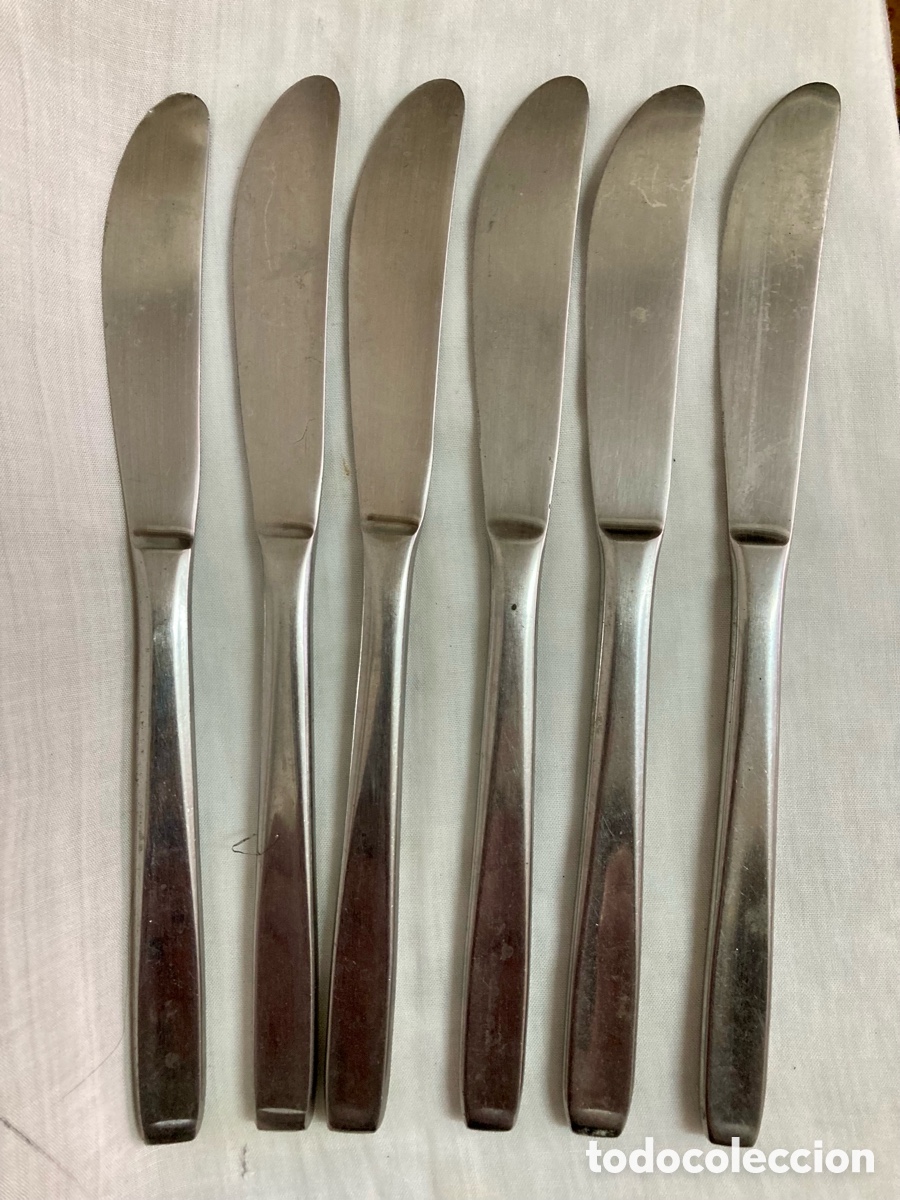 Segunda mano: 6 CUCHILLOS de acero NUEVOS - Foto 4