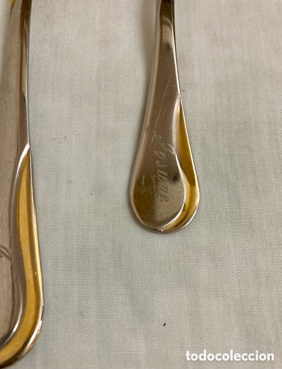 Segunda mano: CUBIERTOS ACERO Y ORO COMO NUEVOS SIN USO - Foto 5
