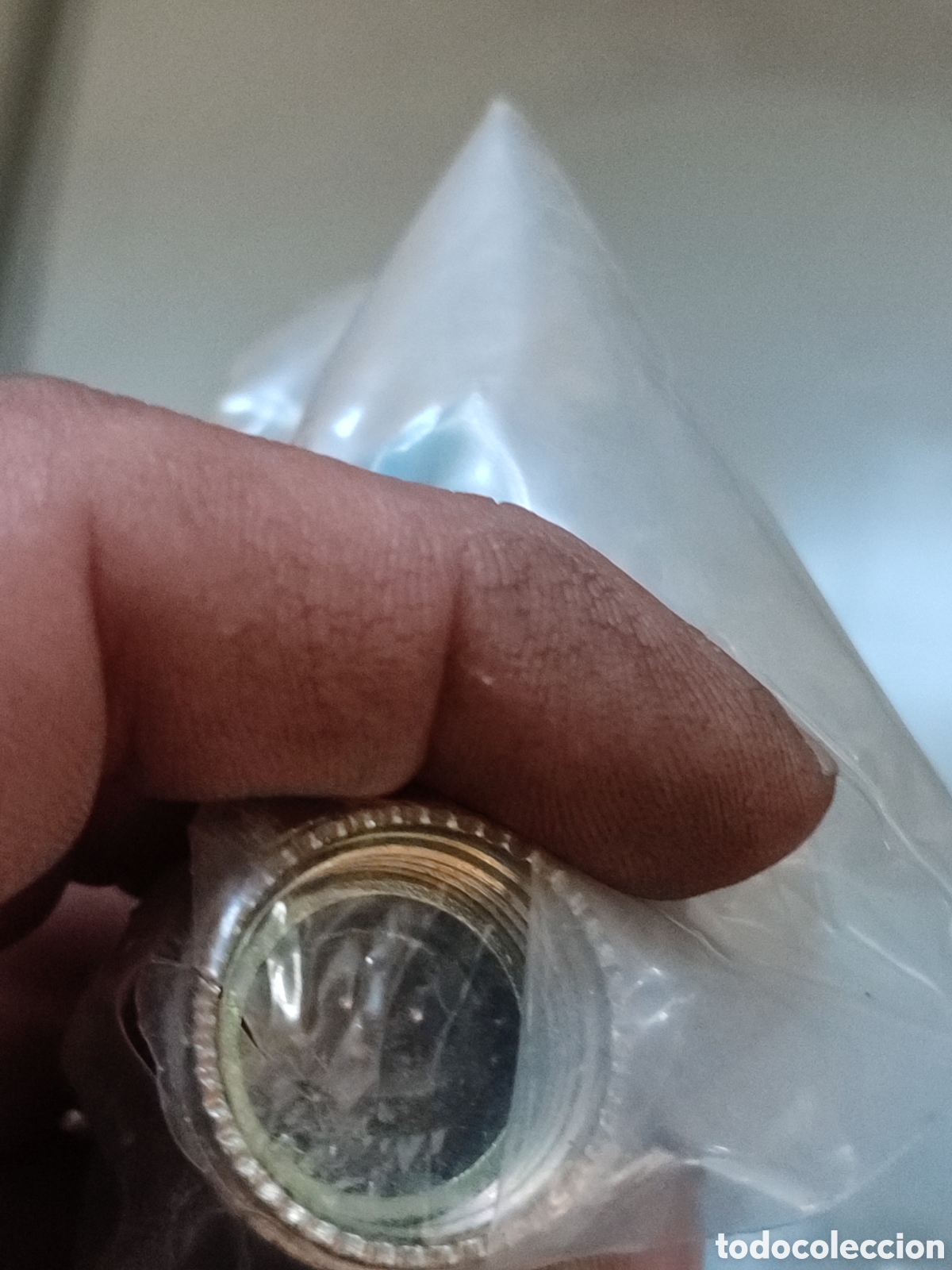 Segunda mano: Conector circular de codo de 4 pines macho y hembra marca SAP, a&ntilde;os 80 90, sin usar. - Foto 3