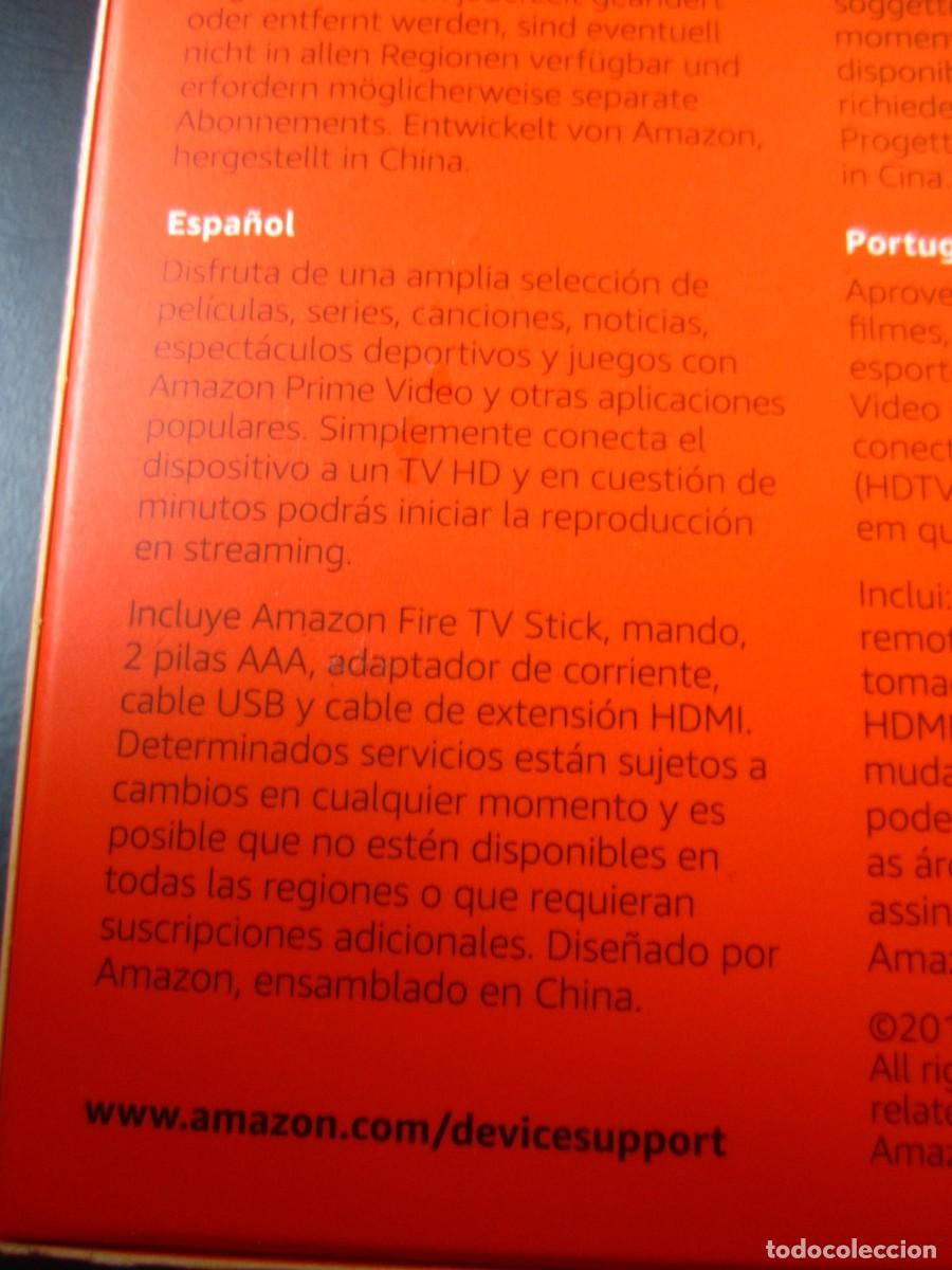 Segunda mano: CAJA VACIA Amazon Firestick con Manual - Foto 4