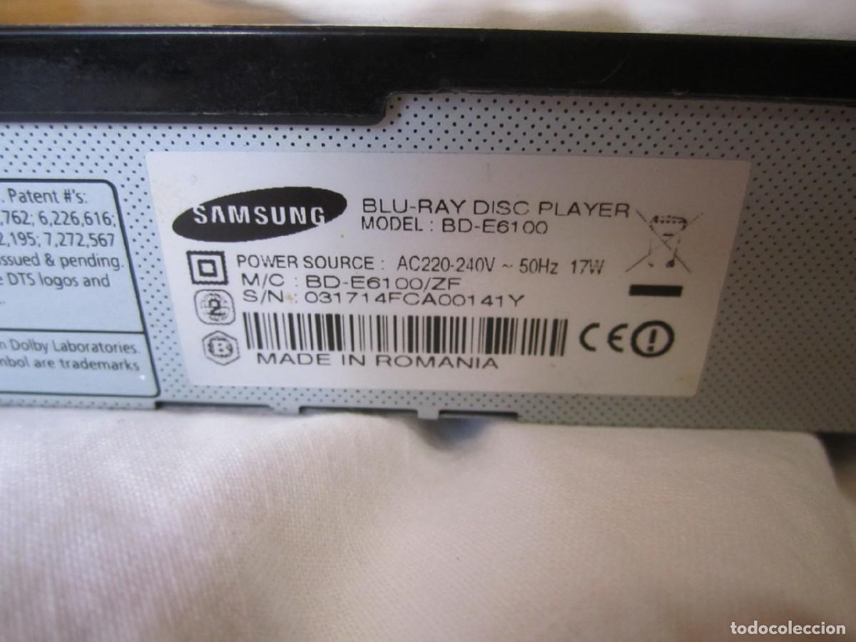 Segunda mano: Samsung BLU-RAY 3D BD-E6100 (DEFECTUOSO PARA REPARAR) - Foto 5