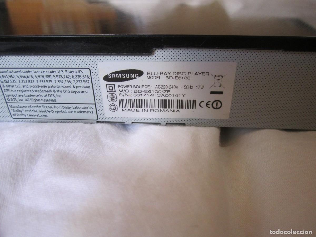 Segunda mano: Samsung BLU-RAY 3D BD-E6100 (DEFECTUOSO PARA REPARAR) - Foto 6