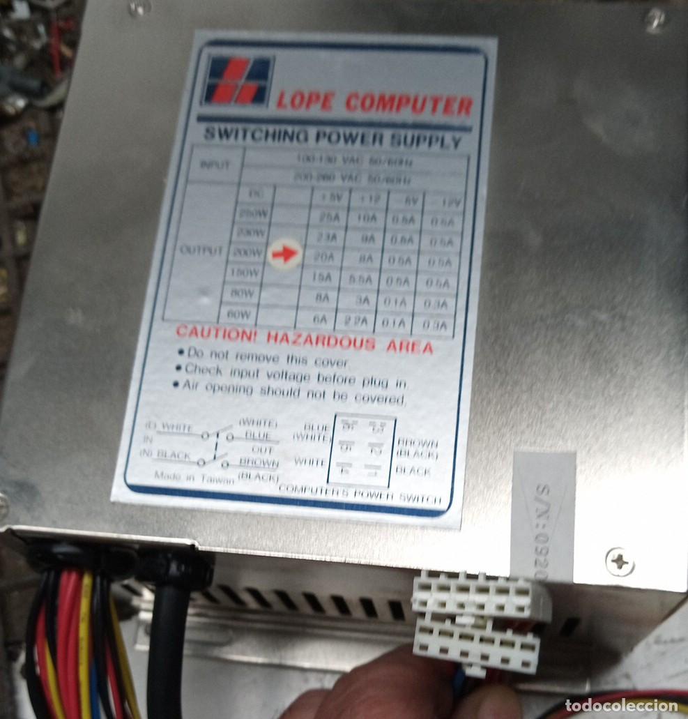 Segunda mano: Fuente de alimentaci&oacute;n de PC Lope 200W..sanna - Foto 3