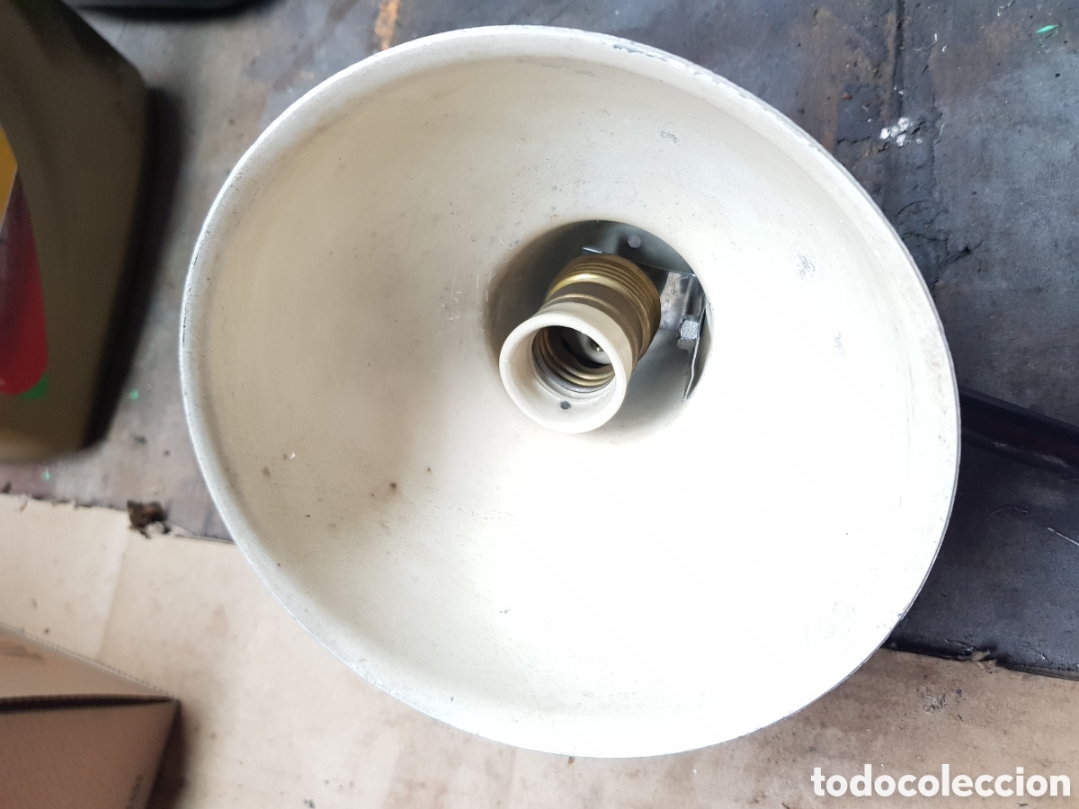 Segunda mano: Antiguo Flexo met&aacute;lico - Foto 3