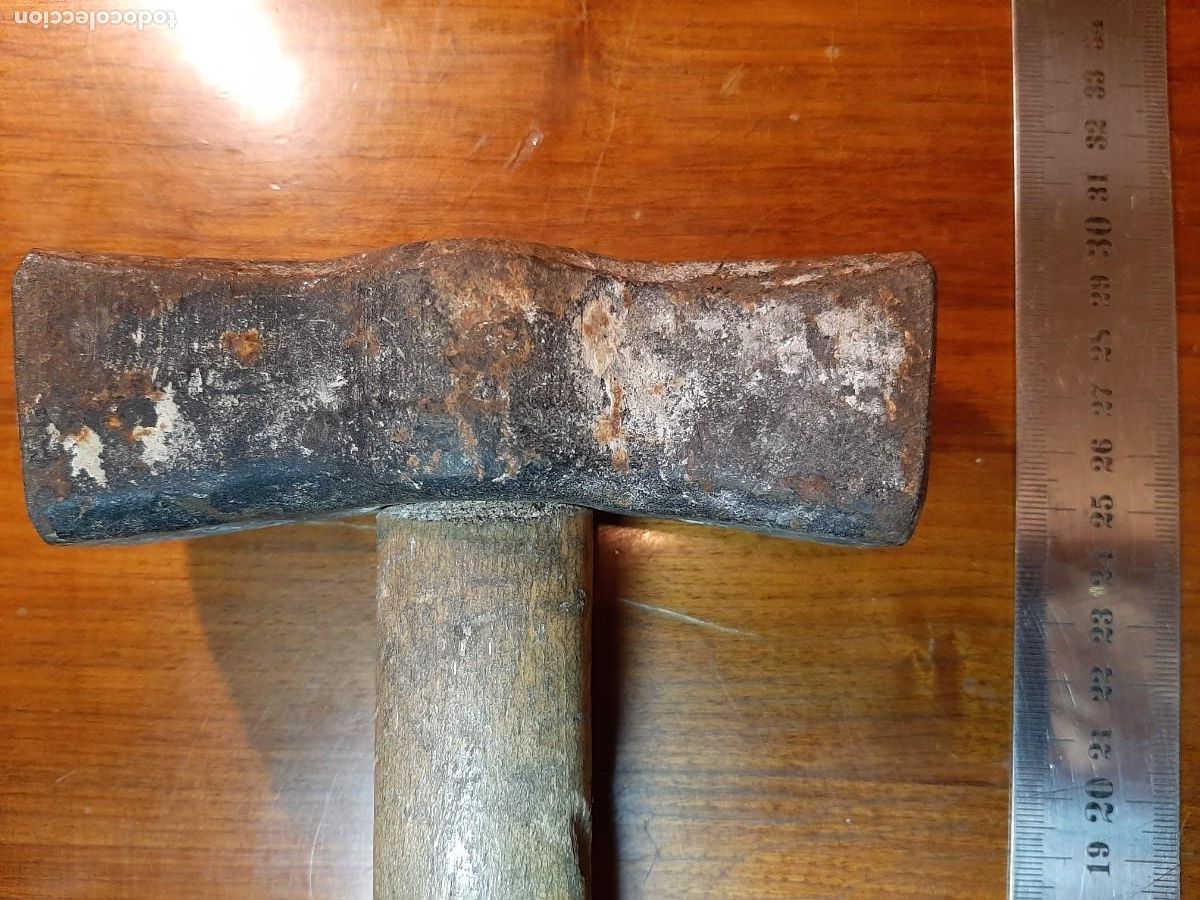 Segunda mano: MARTILLO DE ALBA&Ntilde;IL, MANGO MADERA, LA BELLOTA - Foto 2