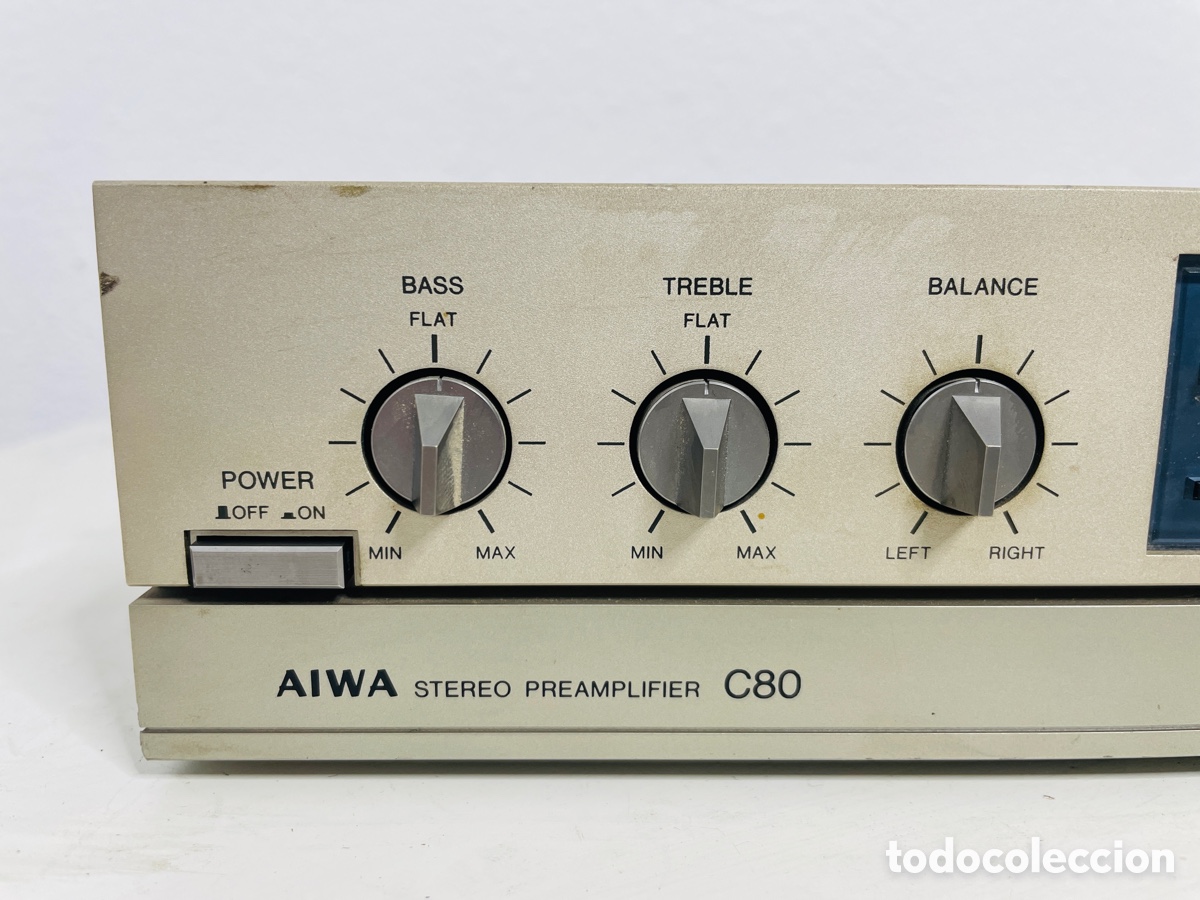 Segunda mano: Aiwa C80 Stereo Preamplifier - Foto 3