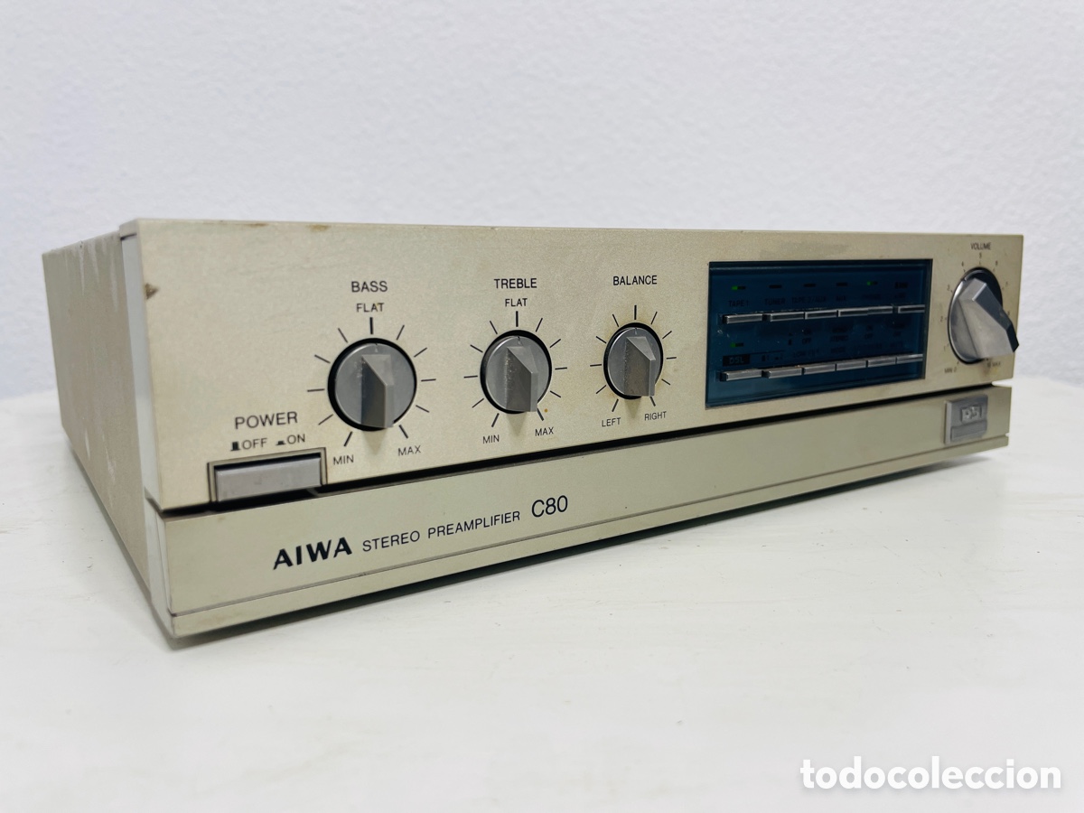 Segunda mano: Aiwa C80 Stereo Preamplifier - Foto 6