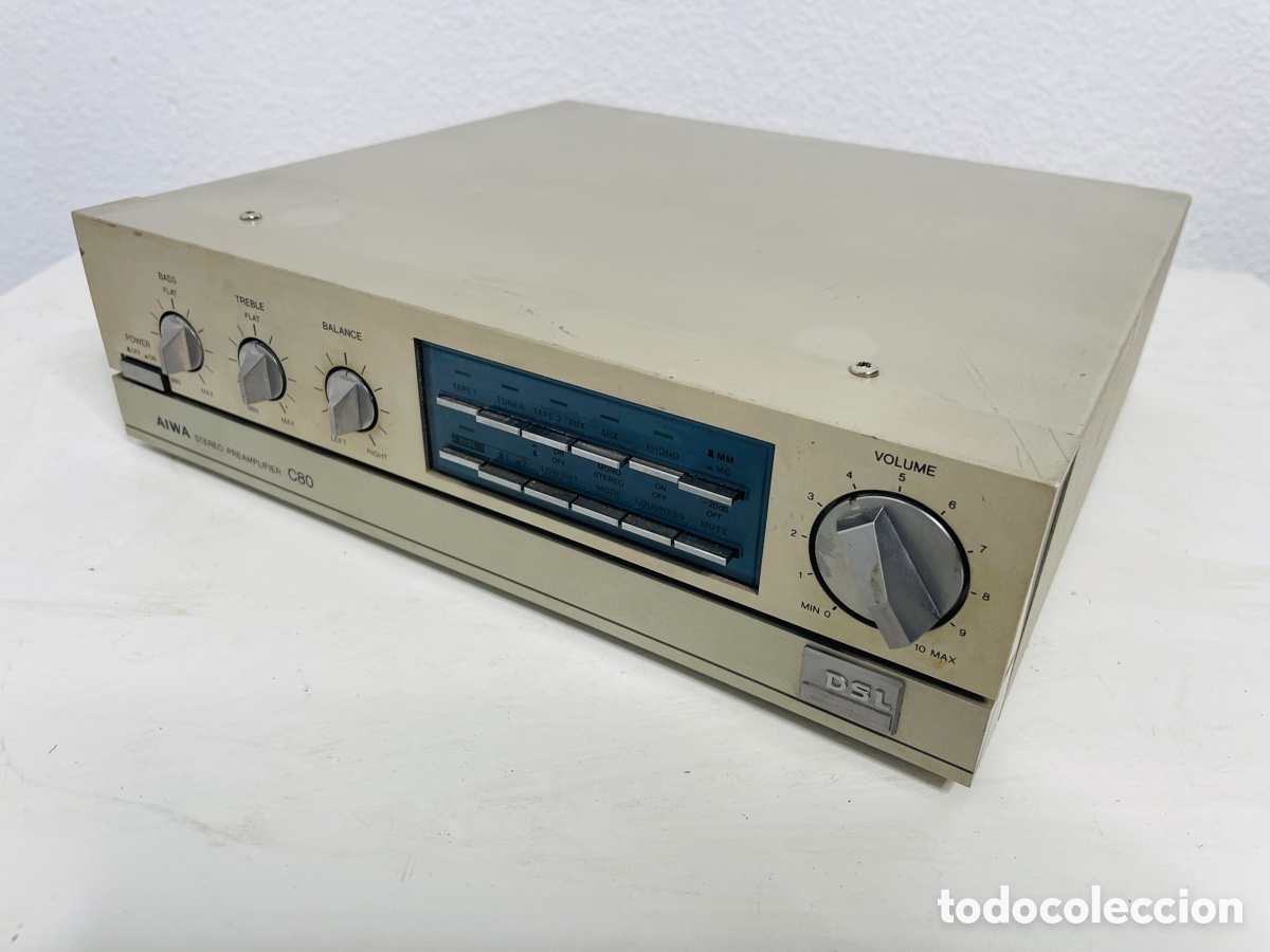 Segunda mano: Aiwa C80 Stereo Preamplifier - Foto 7
