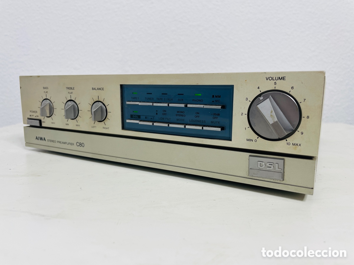 Segunda mano: Aiwa C80 Stereo Preamplifier - Foto 8