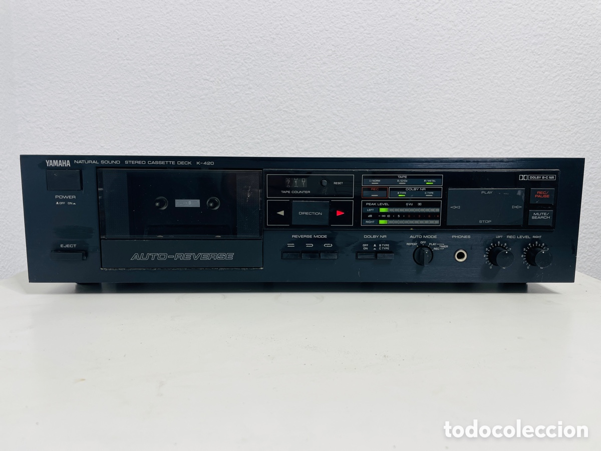 Segunda mano: Yamaha K-420 Cassette Deck 1985 - Foto 2