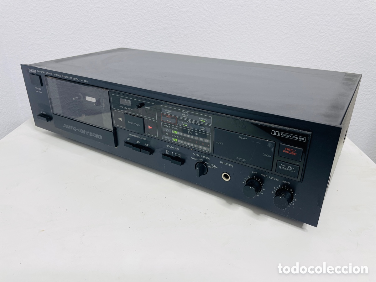 Segunda mano: Yamaha K-420 Cassette Deck 1985 - Foto 7