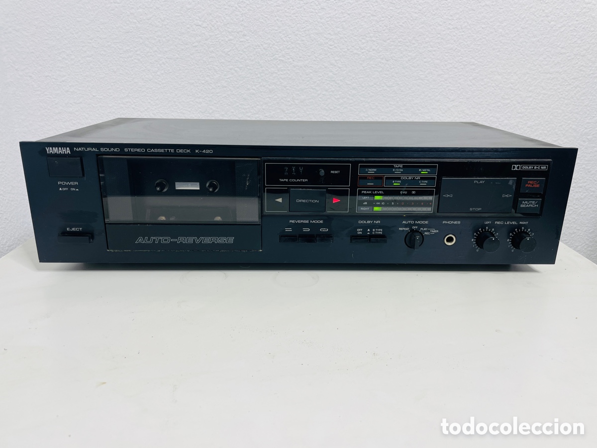 Segunda mano: Yamaha K-420 Cassette Deck 1985 - Foto 1