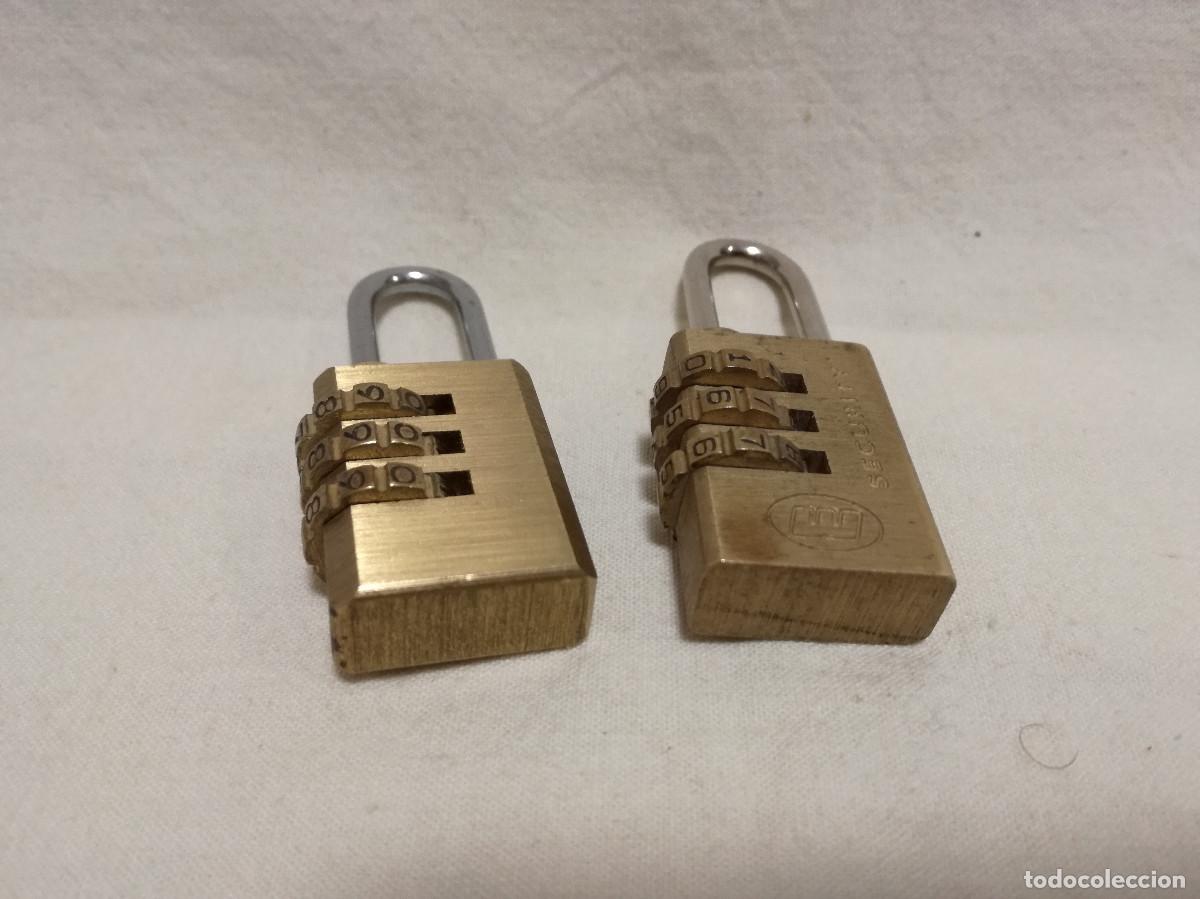 Segunda mano: LOTE DE 2 CANDADOS CANDADO DE COMBINACION NUMERICA REPROGRAMABLES - Foto 3