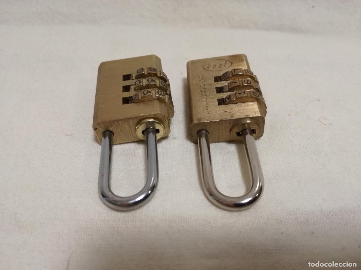 Segunda mano: LOTE DE 2 CANDADOS CANDADO DE COMBINACION NUMERICA REPROGRAMABLES - Foto 5