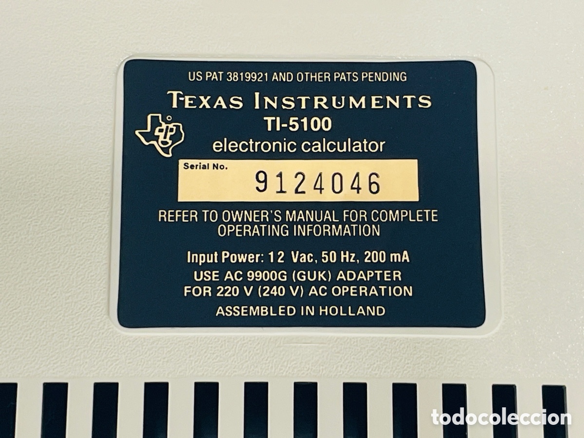 Segunda mano: Texas Instruments TI-5100 Space Age Design - Foto 17