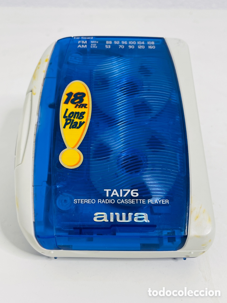 Segunda mano: Aiwa TA176 Transparent Walkman - Foto 2