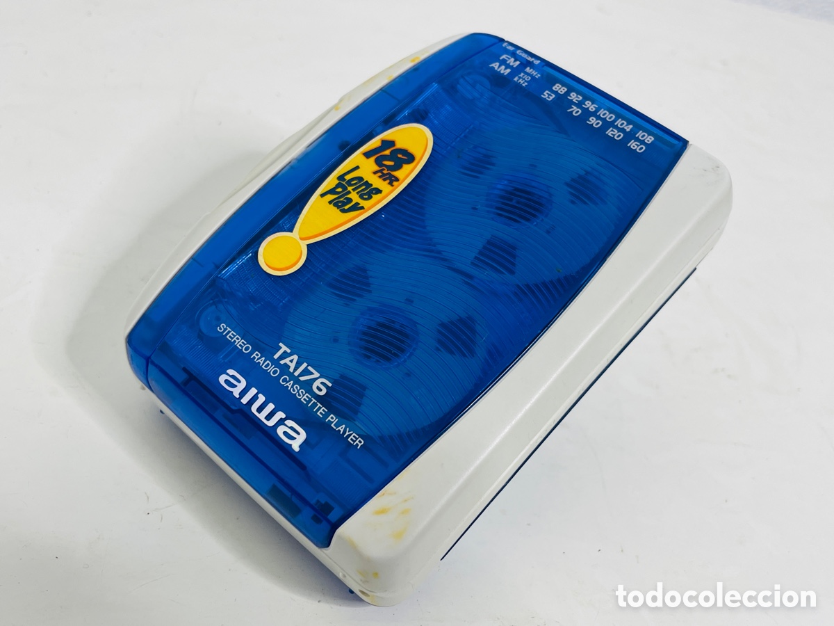 Segunda mano: Aiwa TA176 Transparent Walkman - Foto 6