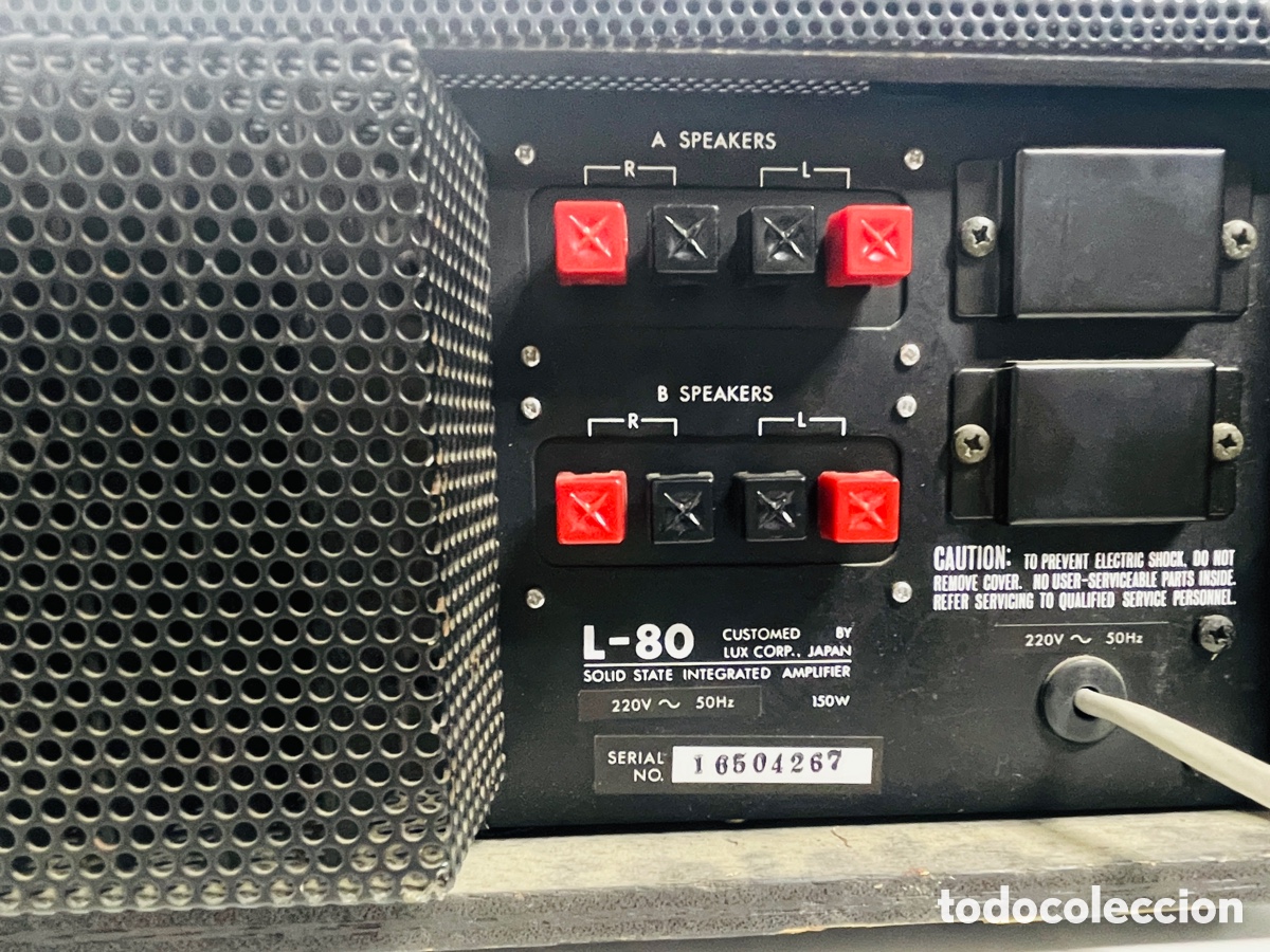 Amplifier LUXMAN L80 L-80 Intégré Vintage Excellent état